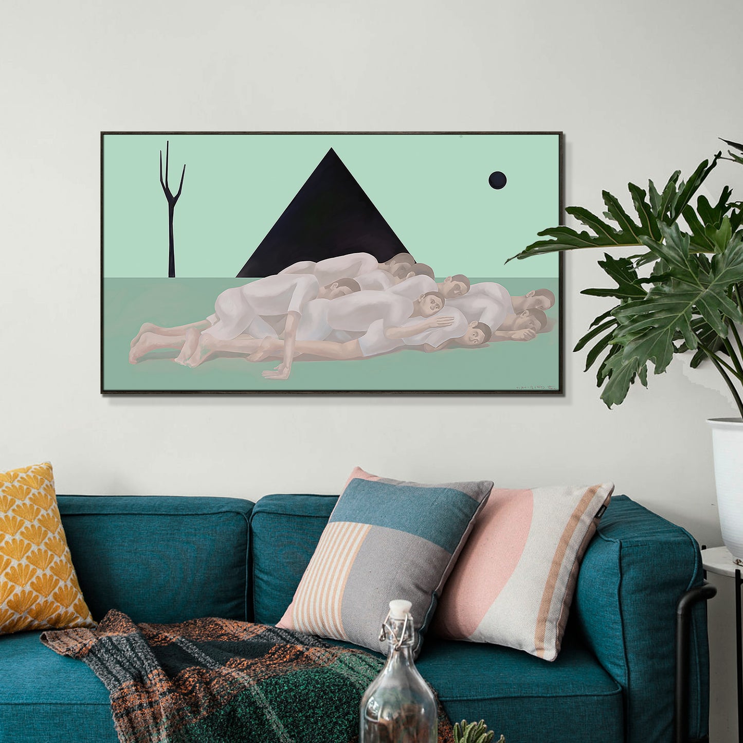"l have three types of happiness: poetry, throne, and sun"hand-stretched canvas framed prints