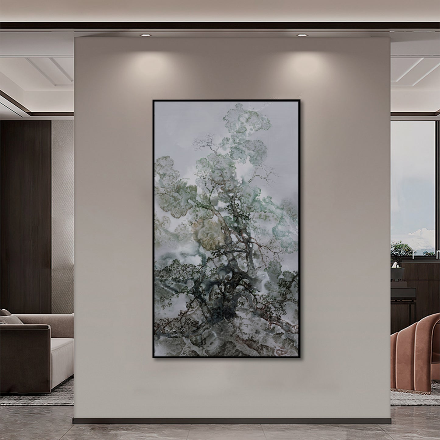 "Wanxiang Series2"hand-stretched canvas framed prints