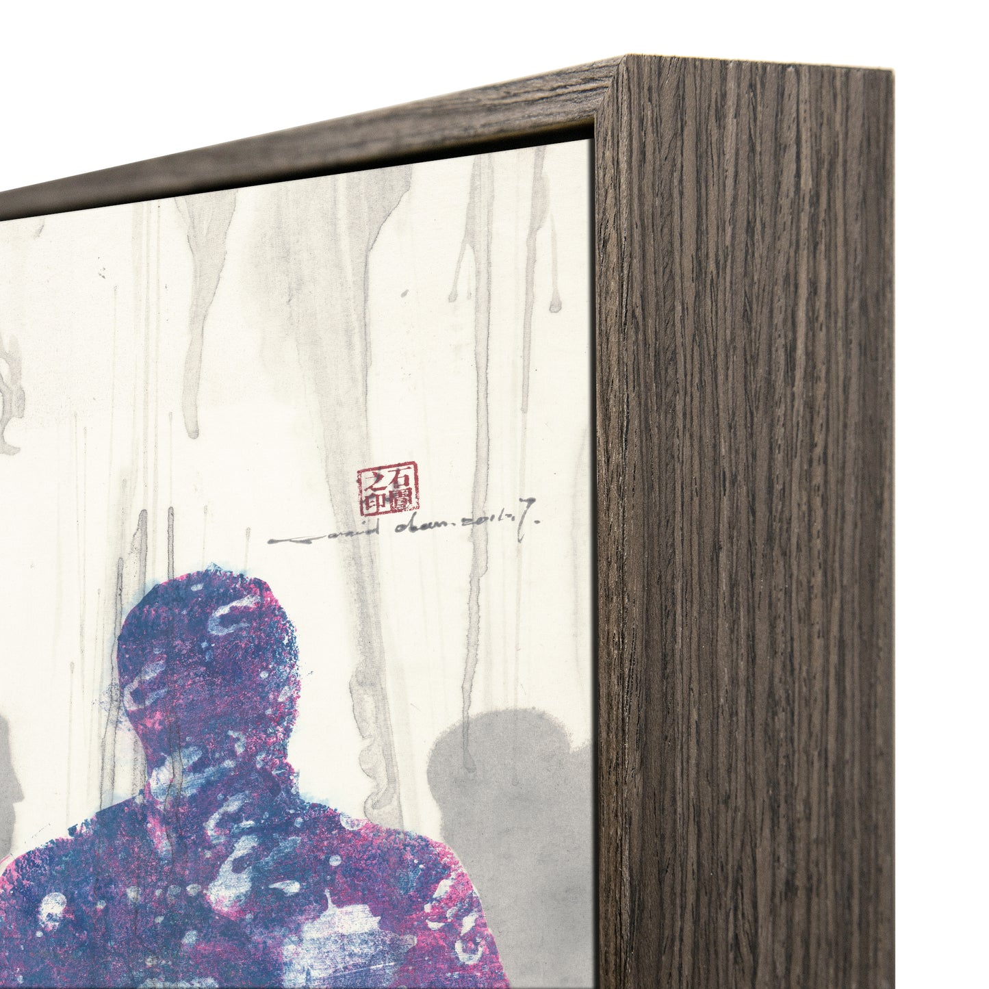 "Ink form 4" framed canvas prints
