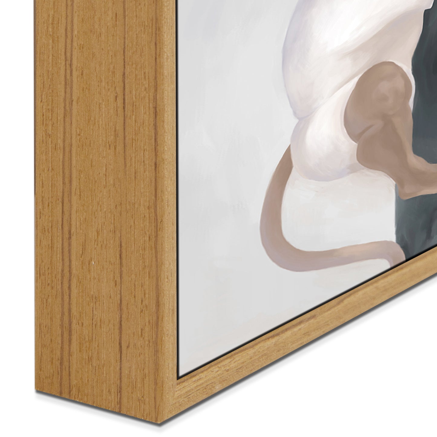 "climbing up a tree"hand-stretched canvas framed prints