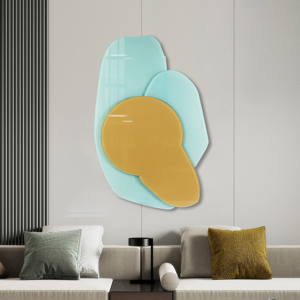 Oddly Shaped Acrylic Installation Art