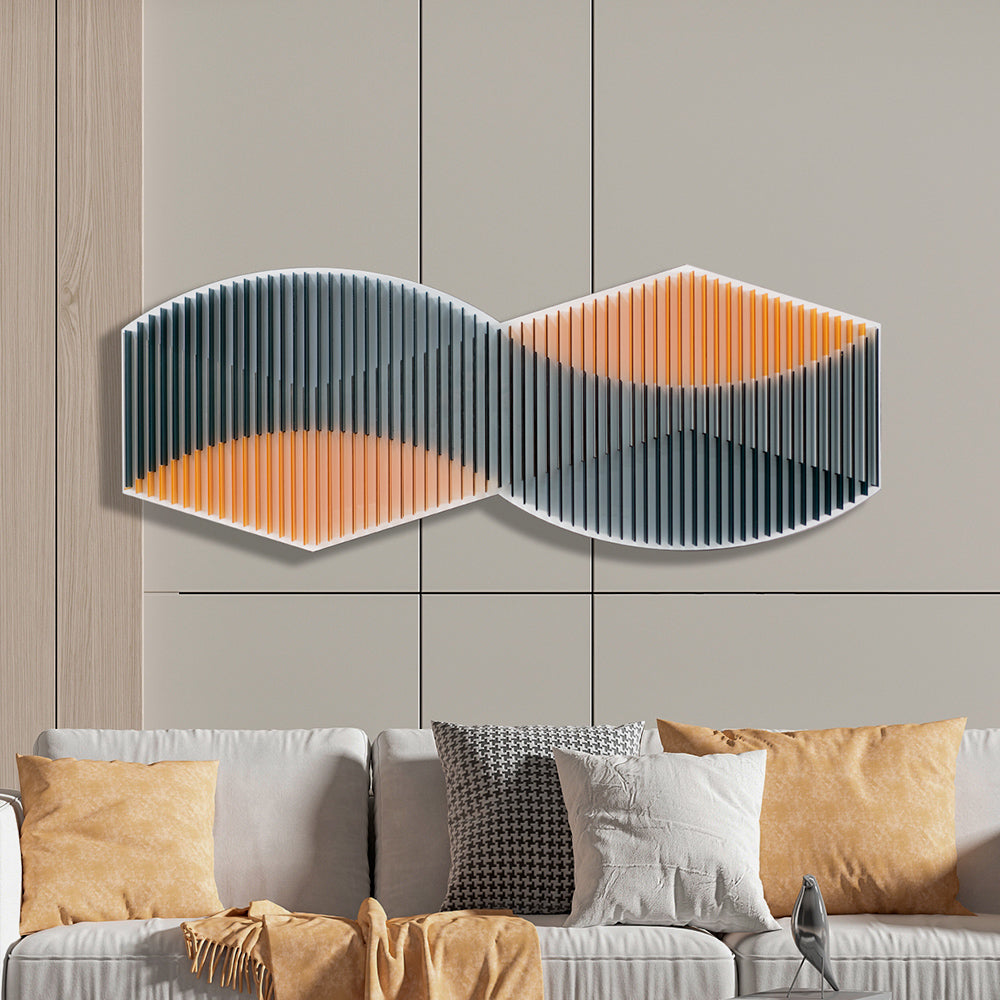 Upside-Down Eight Acrylic Installation Art-2