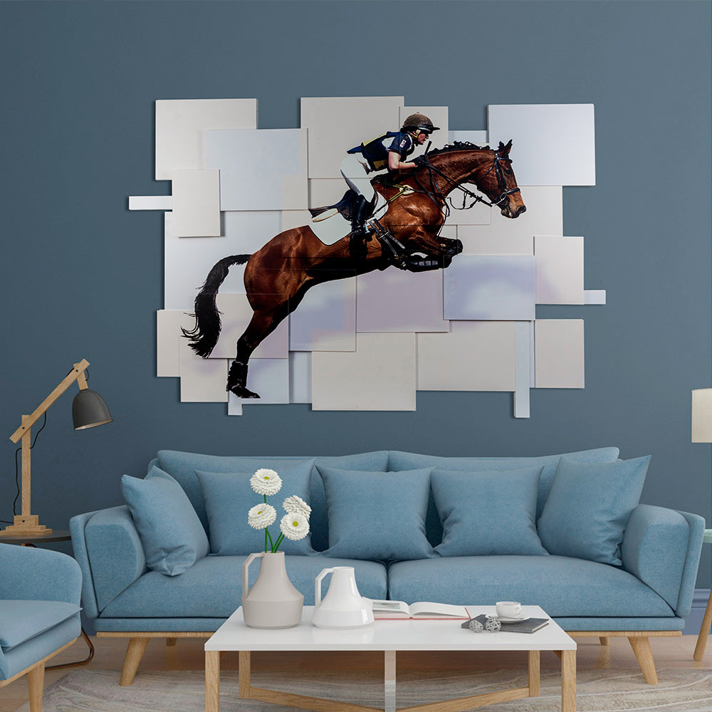 Equestrian Acrylic Installation Art
