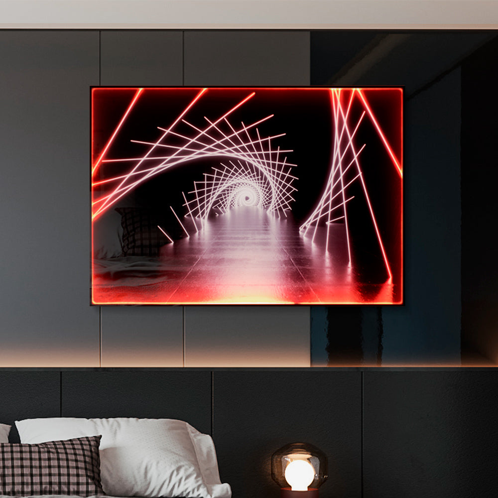 Abstract Space Lighting Installation Art