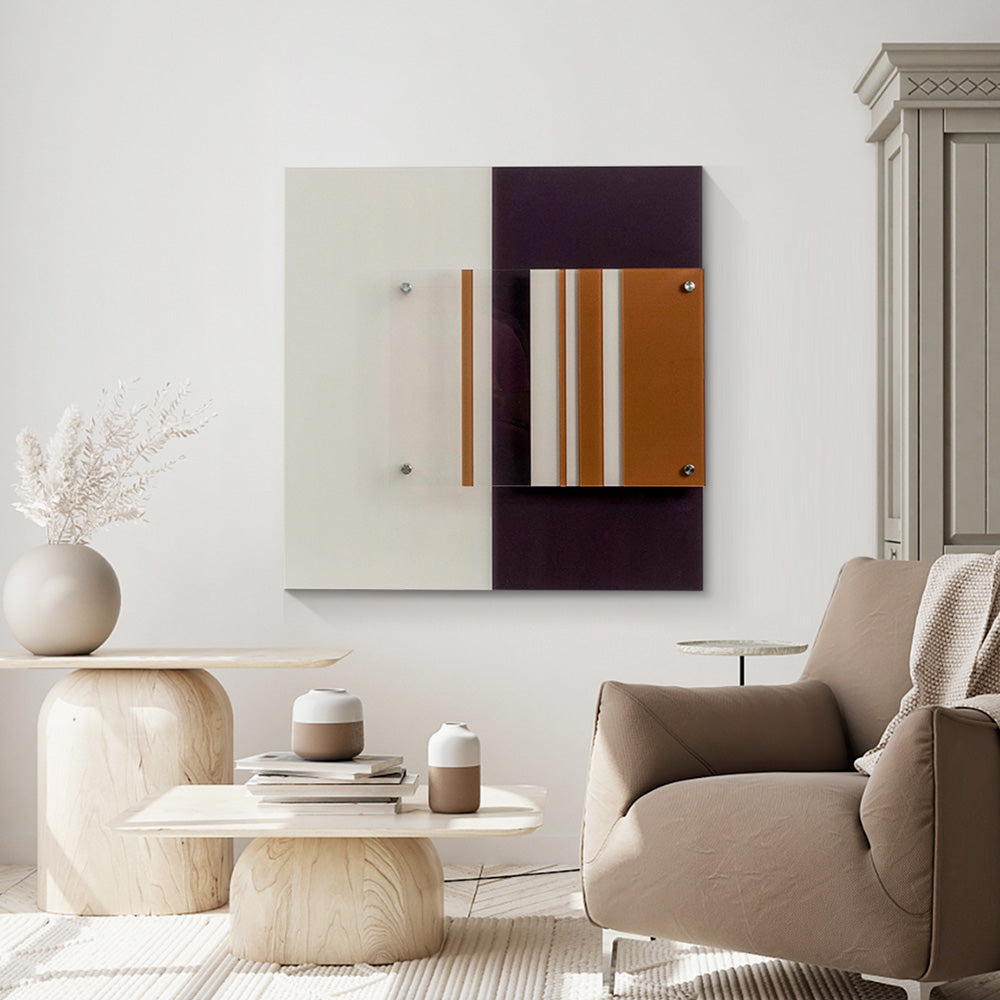 Matrix Stitching Acrylic Installation Art