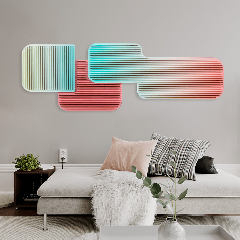 Assemblage Acrylic Installation Art