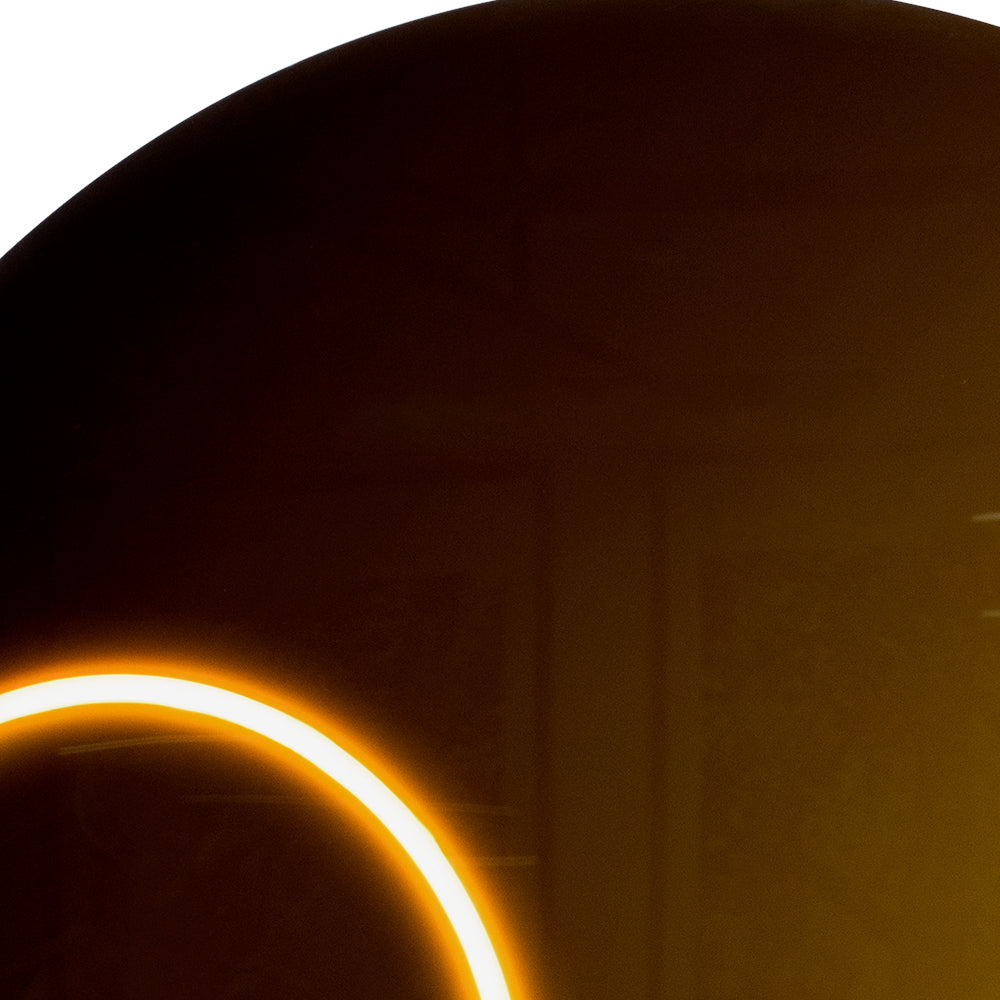Circular Light Installation Art
