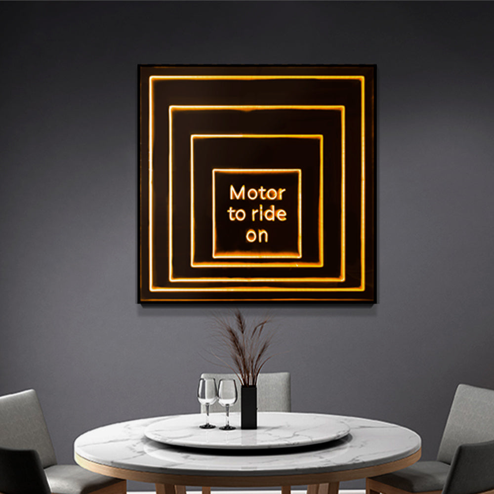 3D Space Lighting Installation Art-3