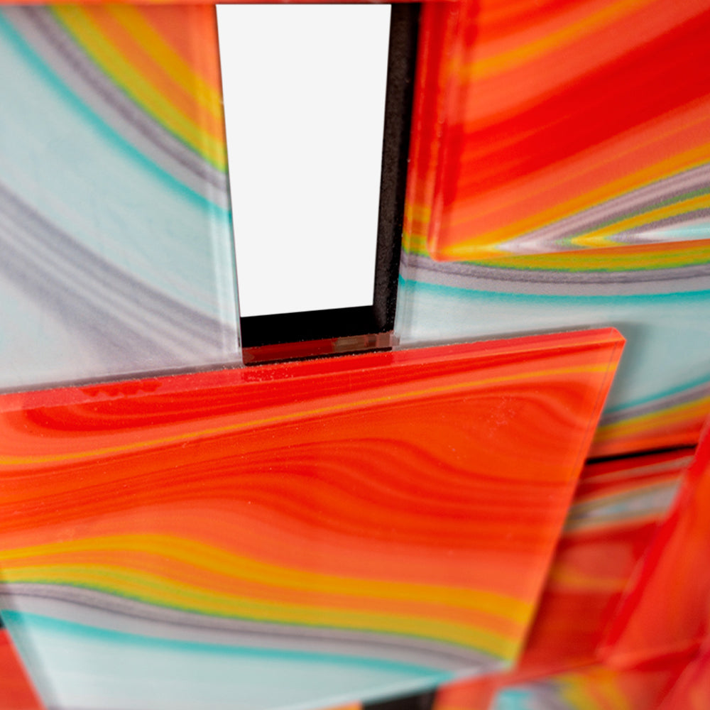Graffiti Color Block Acrylic Installation Art
