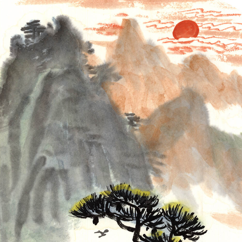 Ink Landscape (11)-Puyue Zhang