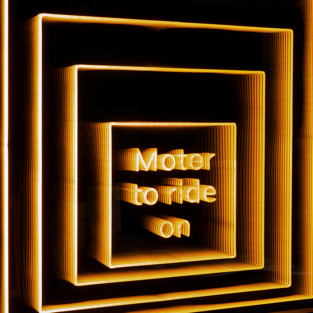 3D Space Lighting Installation Art-3