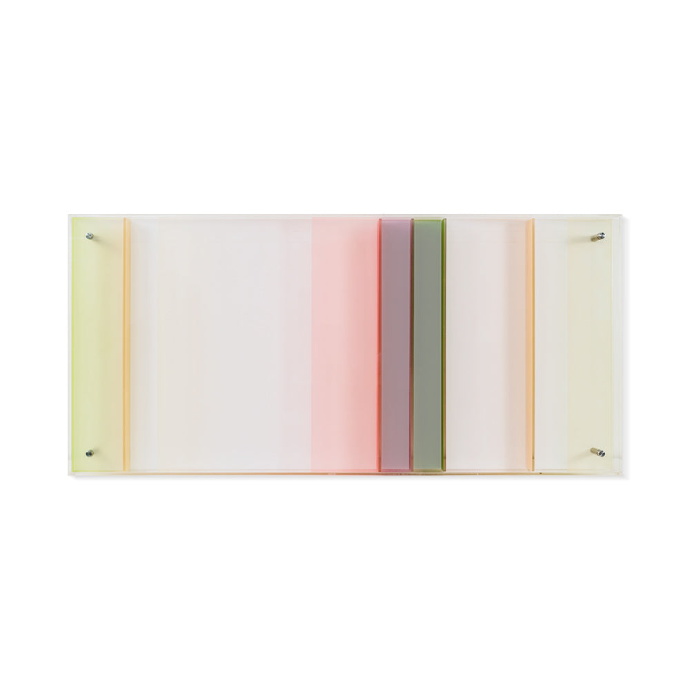 Color-blocking Acrylic Installation Art-3
