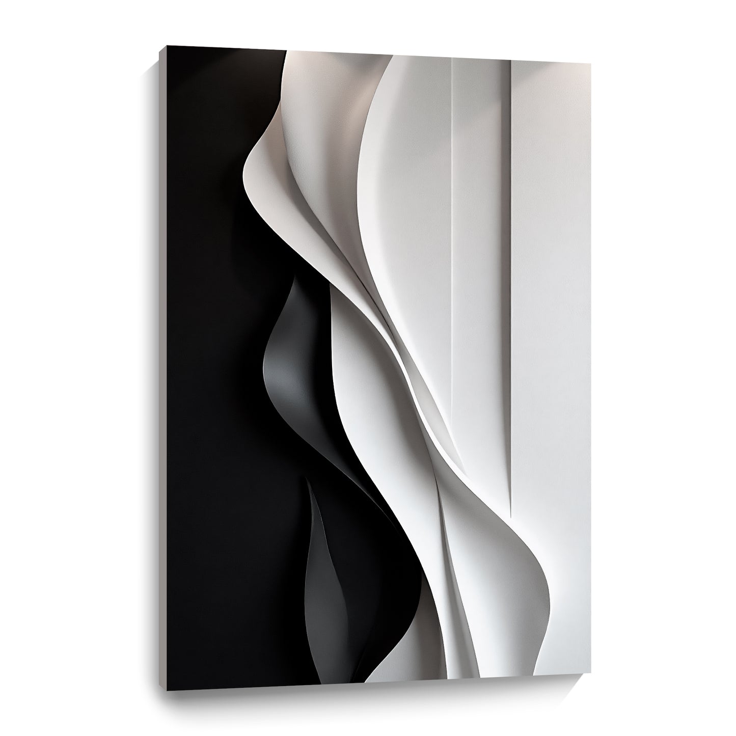 Beige and black Wall Sculptures, 3D Wood Wall Art, Minimalist Wall Hanging Home Decor