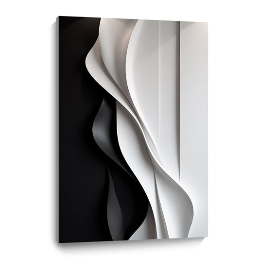 Beige and black Wall Sculptures, 3D Wood Wall Art, Minimalist Wall Hanging Home Decor