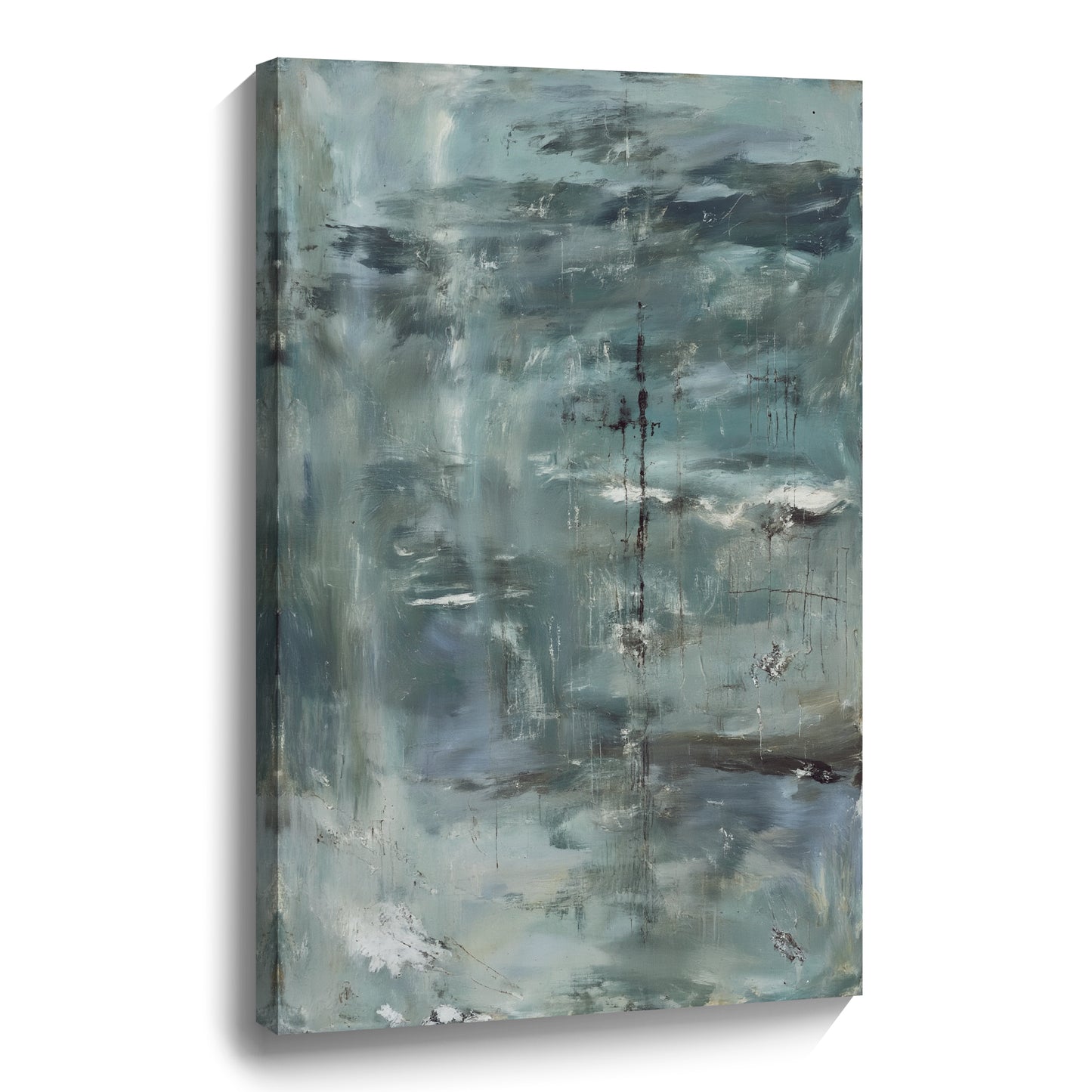 Modern abstract wall art, hand-painted oil painting