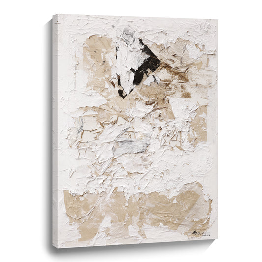 Modern abstract wall art, hand-painted oil painting