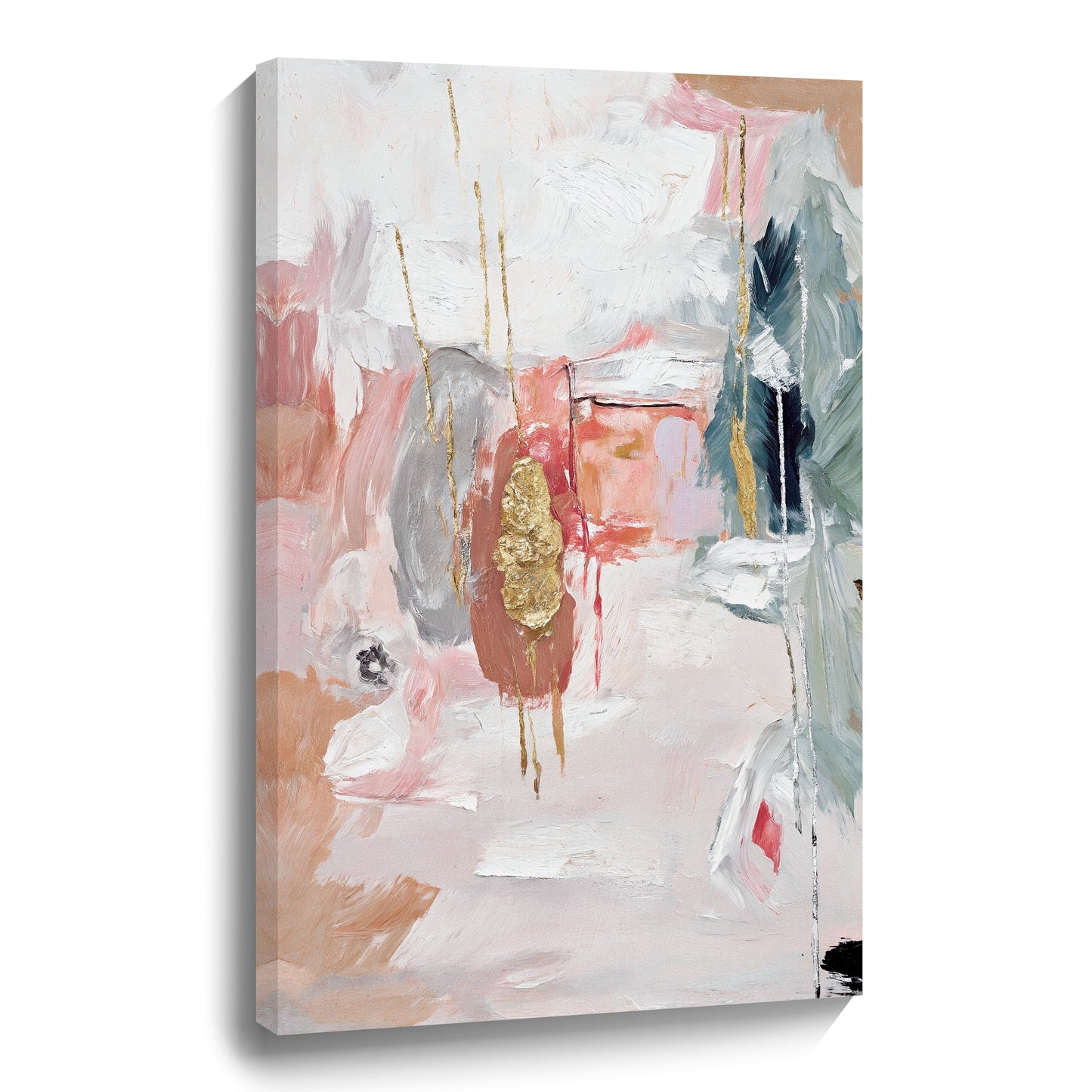 Modern abstract wall art, hand-painted oil painting