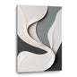 Beige, black, and dark greenWall Sculptures, 3D Wood Wall Art, Minimalist Wall Hanging Home Decor