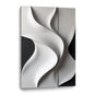 Beige and black Wall Sculptures, 3D Wood Wall Art, Minimalist Wall Hanging Home Decor