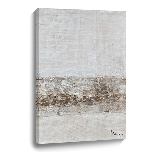 Modern abstract wall art, hand-painted oil painting