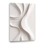 Beige Wall Sculptures, 3D Wood Wall Art, Minimalist Wall Hanging Home Decor