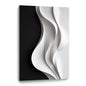 Beige and black Wall Sculptures, 3D Wood Wall Art, Minimalist Wall Hanging Home Decor