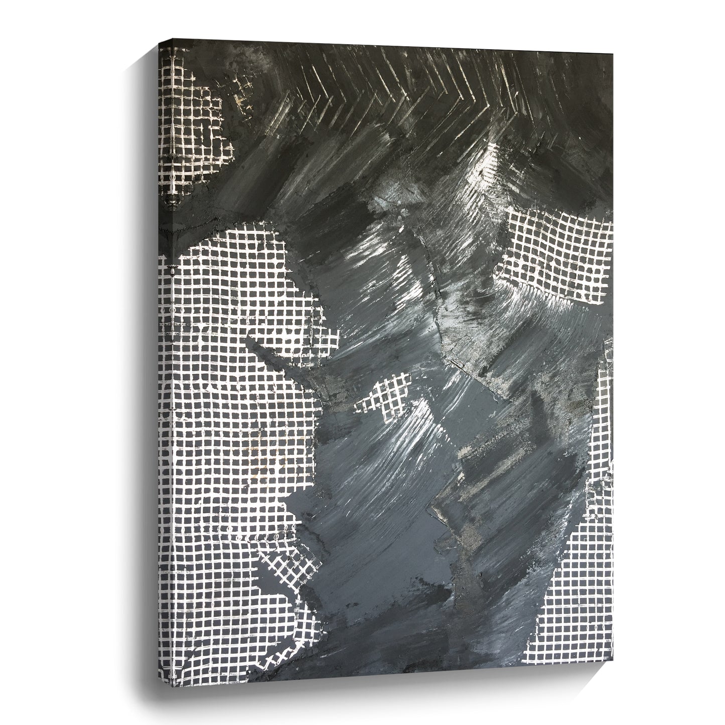 Modern abstract wall art, hand-painted oil painting