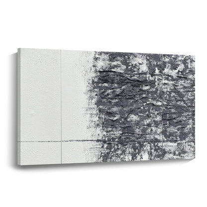 Banner modern abstract wall art, hand-painted oil painting