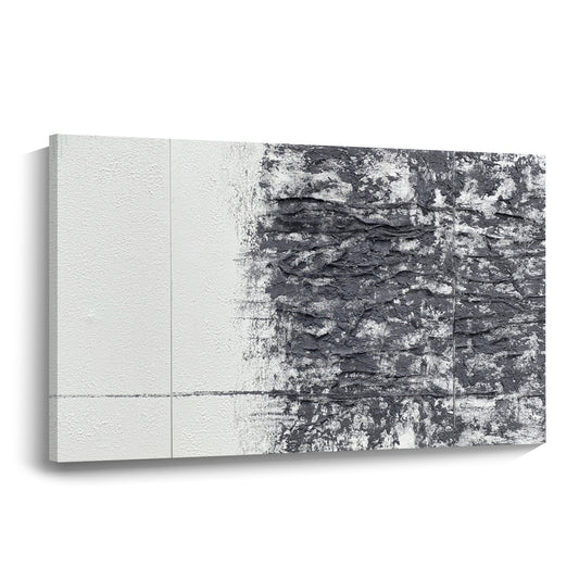 Banner modern abstract wall art, hand-painted oil painting