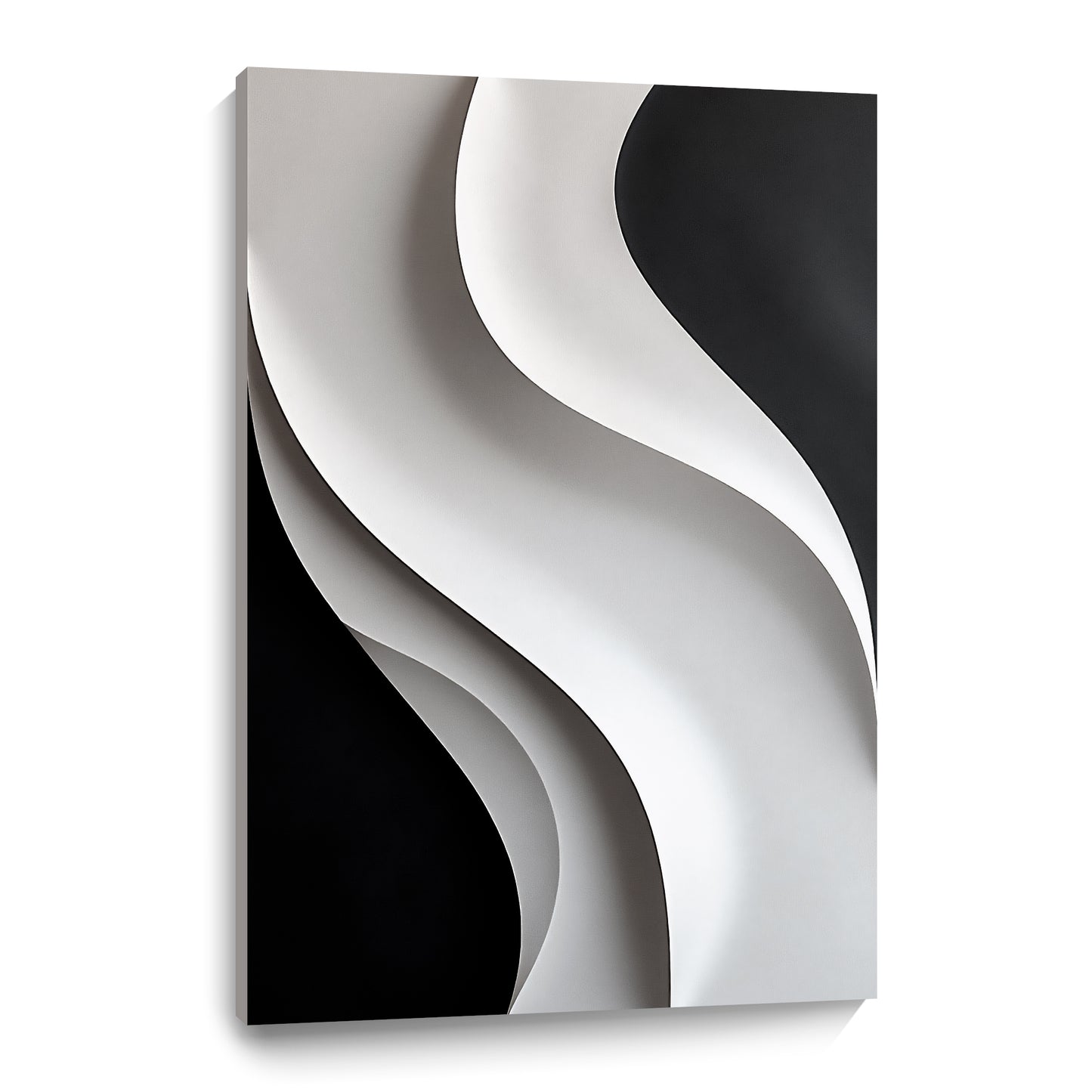 Beige and black Wall Sculptures, 3D Wood Wall Art, Minimalist Wall Hanging Home Decor