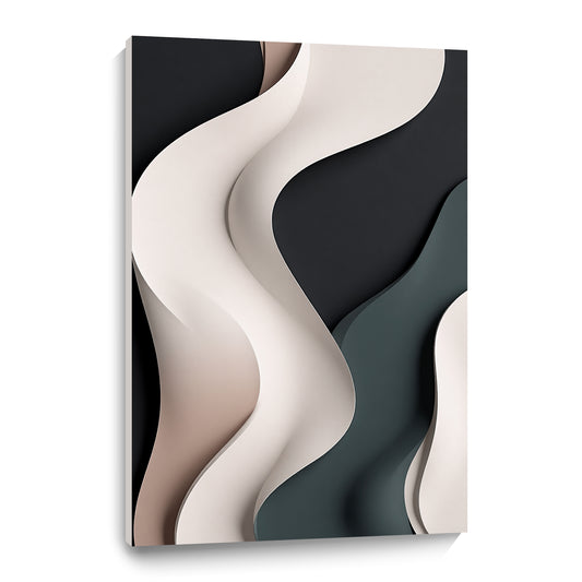 Multicolor Wall Sculptures, 3D Wood Wall Art, Minimalist Wall Hanging Home Decor