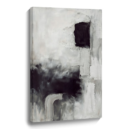 Modern abstract wall art, hand-painted oil painting