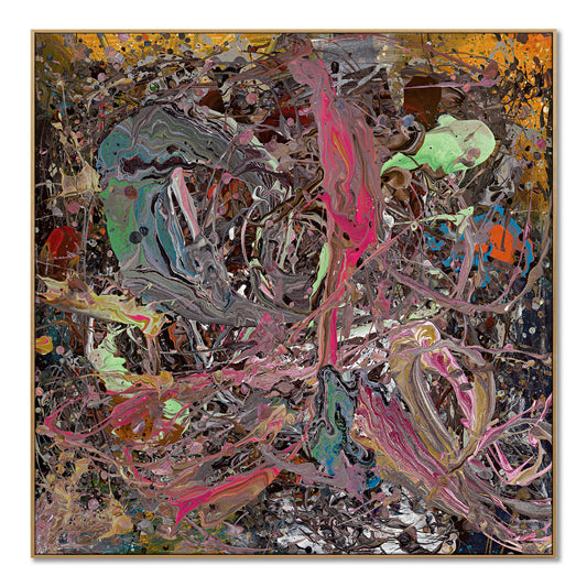 "Abstract 2"hand-stretched framed prints