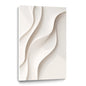 Beige Wall Sculptures, 3D Wood Wall Art, Minimalist Wall Hanging Home Decor