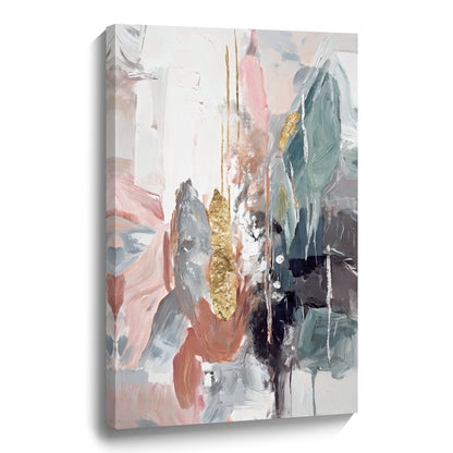 Modern abstract wall art, hand-painted oil painting