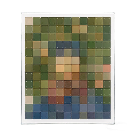 3D Acrylic Installation Art Vincent van Gogh: Portrait of Joseph Roulin