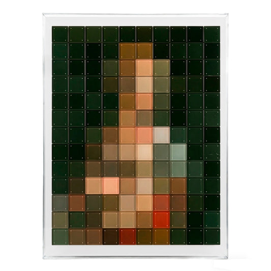 3D Acrylic Installation Art Leonardo da Vinci: Lady with an Ermine