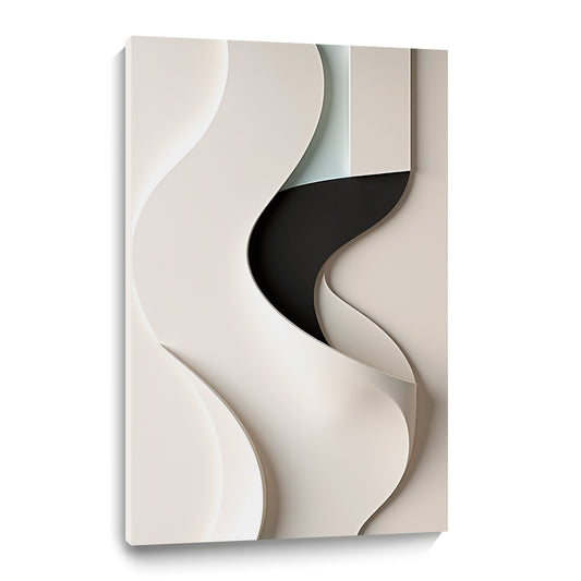 Wall Sculptures, 3D Wood Wall Art, Minimalist Wall Hanging Home Decor
