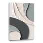 Beige, black, and dark greenWall Sculptures, 3D Wood Wall Art, Minimalist Wall Hanging Home Decor