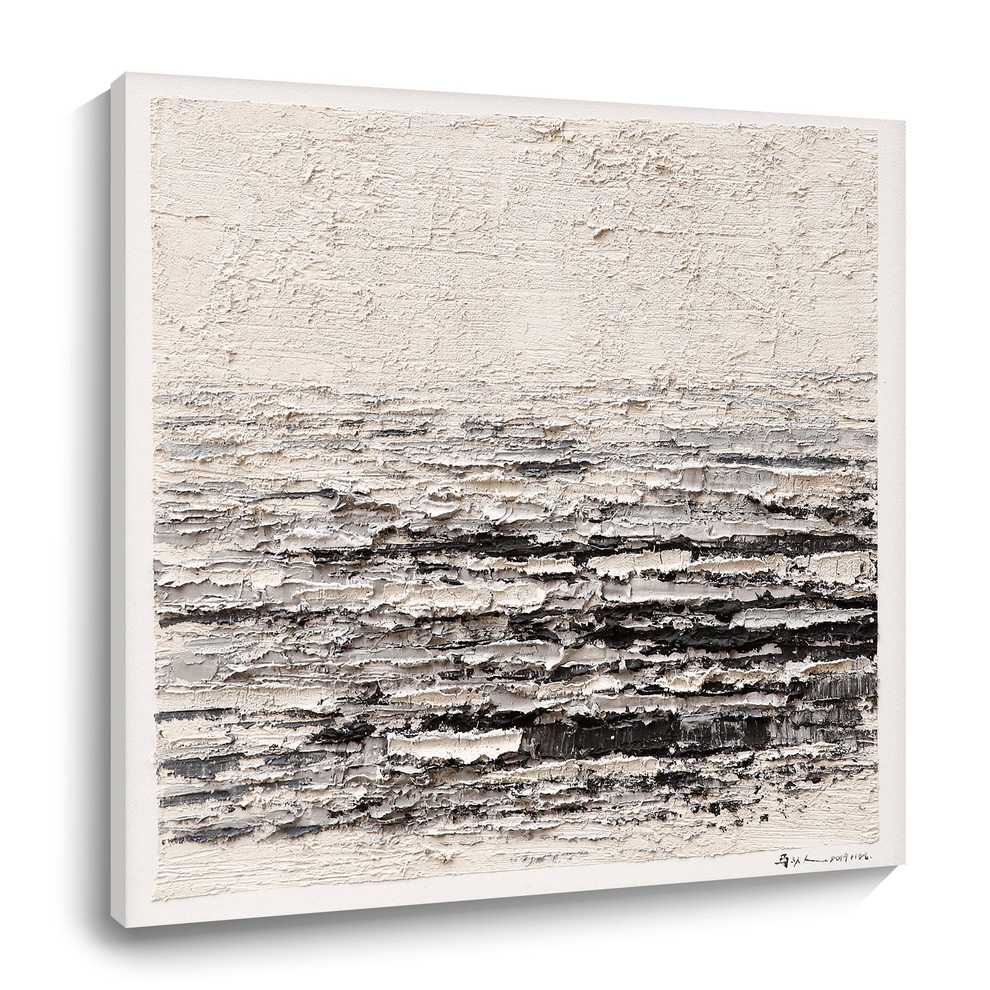 Modern abstract wall art, hand-painted oil painting