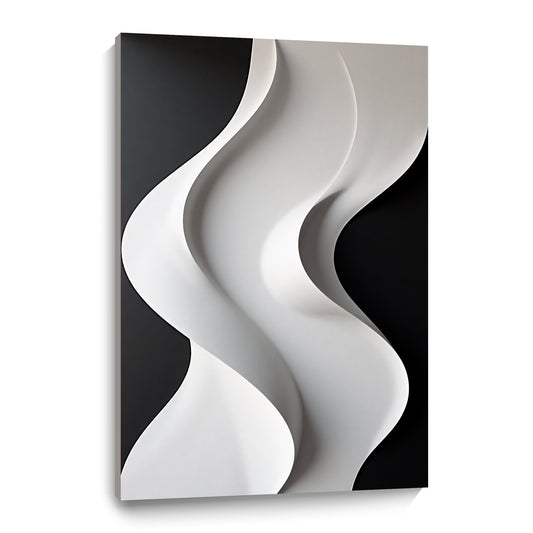 Beige and black Wall Sculptures, 3D Wood Wall Art, Minimalist Wall Hanging Home Decor