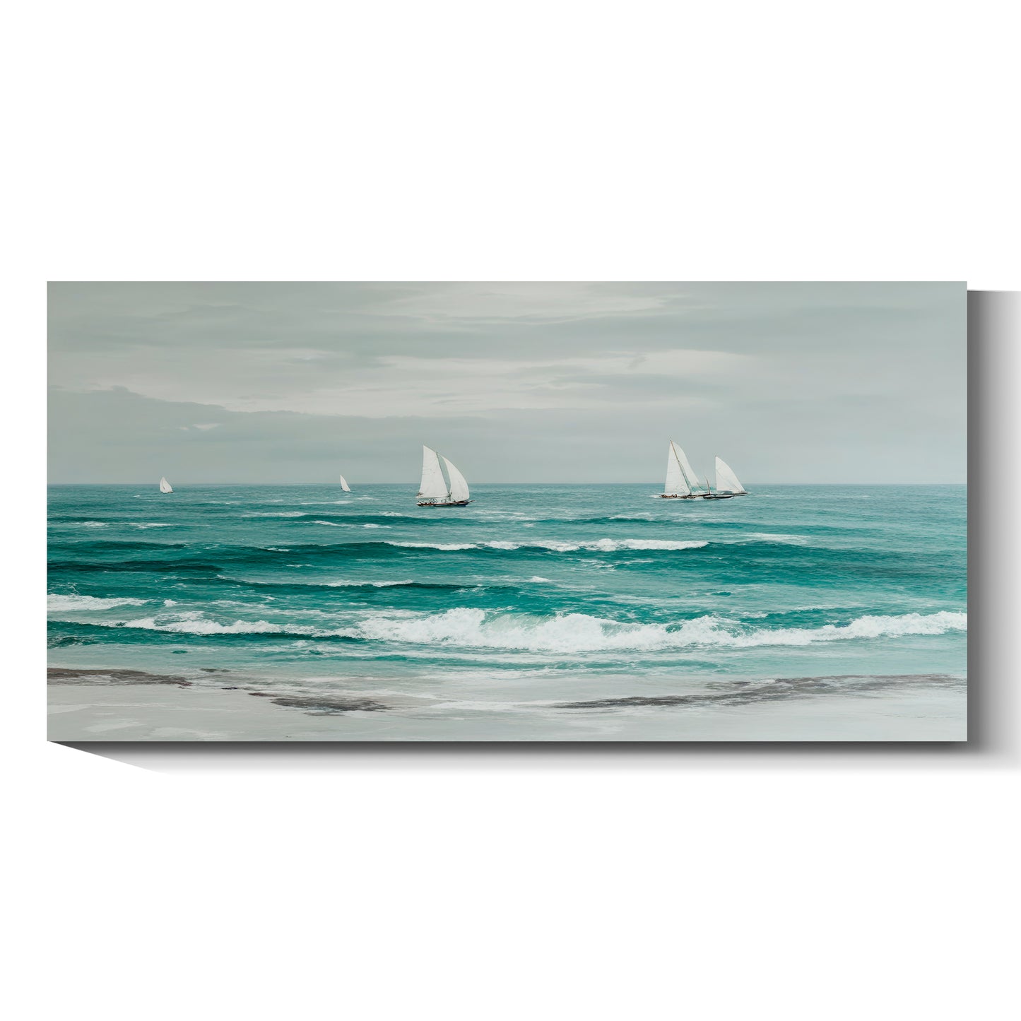 Banner modern abstract wall art, hand-painted oil painting