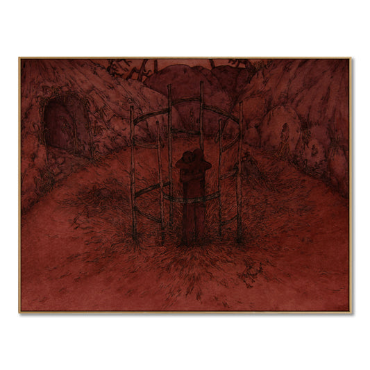 "you take me towards the fourth place"Giclée Prints
