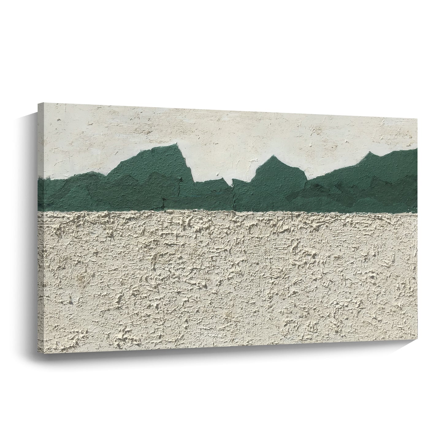 Banner modern abstract wall art, hand-painted oil painting