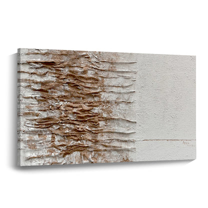 Banner modern abstract wall art, hand-painted oil painting