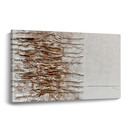 Banner modern abstract wall art, hand-painted oil painting