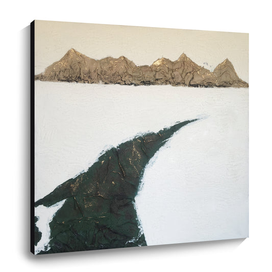 Modern abstract wall art, hand-painted oil painting