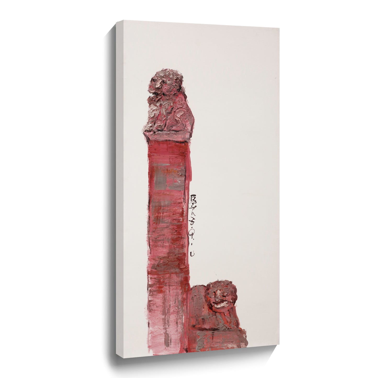 Modern abstract wall art, hand-painted oil painting