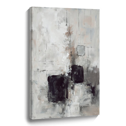 Modern abstract wall art, hand-painted oil painting