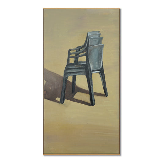 "solitary and Crowd (4)" hand-stretched canvas prints
